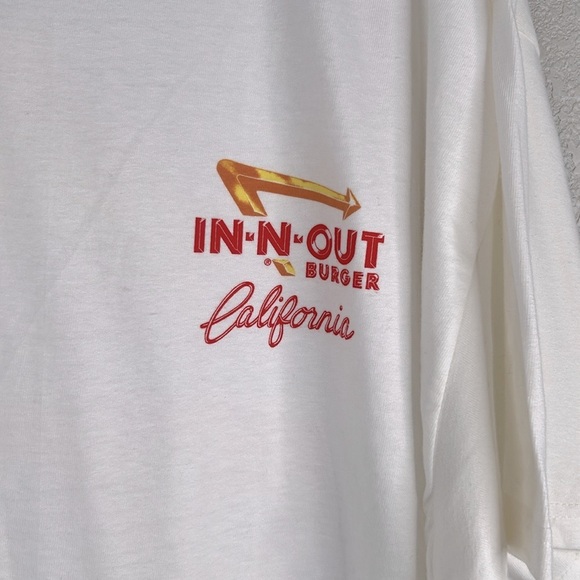 In-n-out Mens Vintage Classic 2001 Historic California Burger Spot Size XXL New - Picture 4 of 5